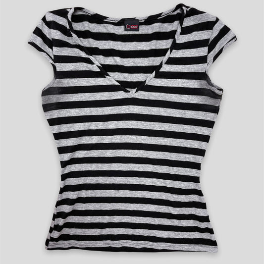Striped Short Sleeved Tee - Zoehify