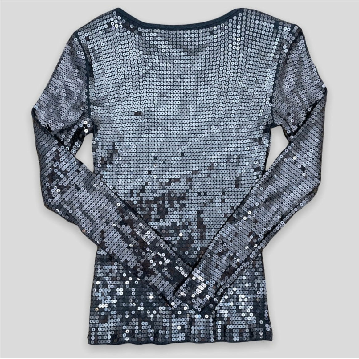 Michael Kors Grey Sequinned Top - Zoehify 