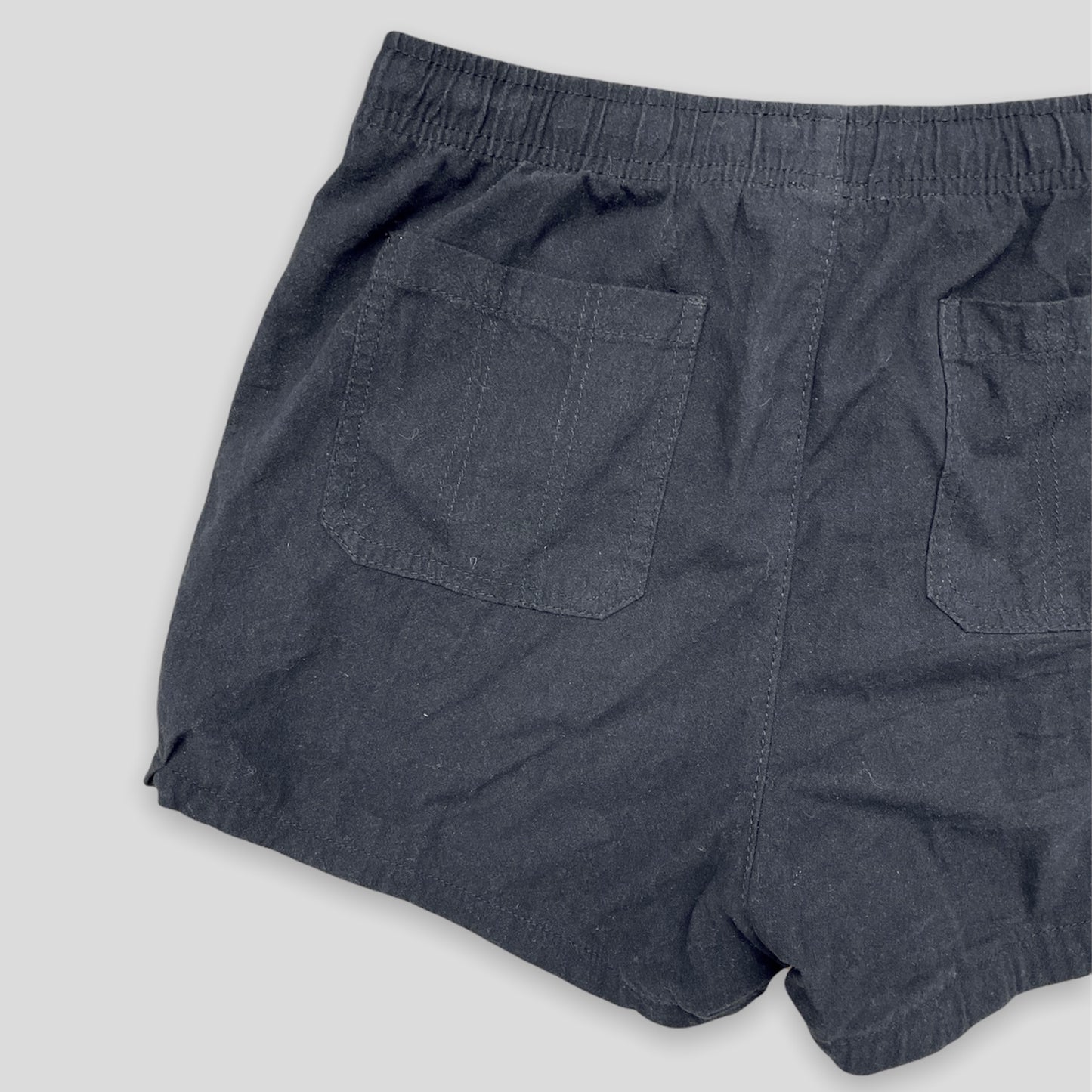 Black Linen Shorts - Zoehify 