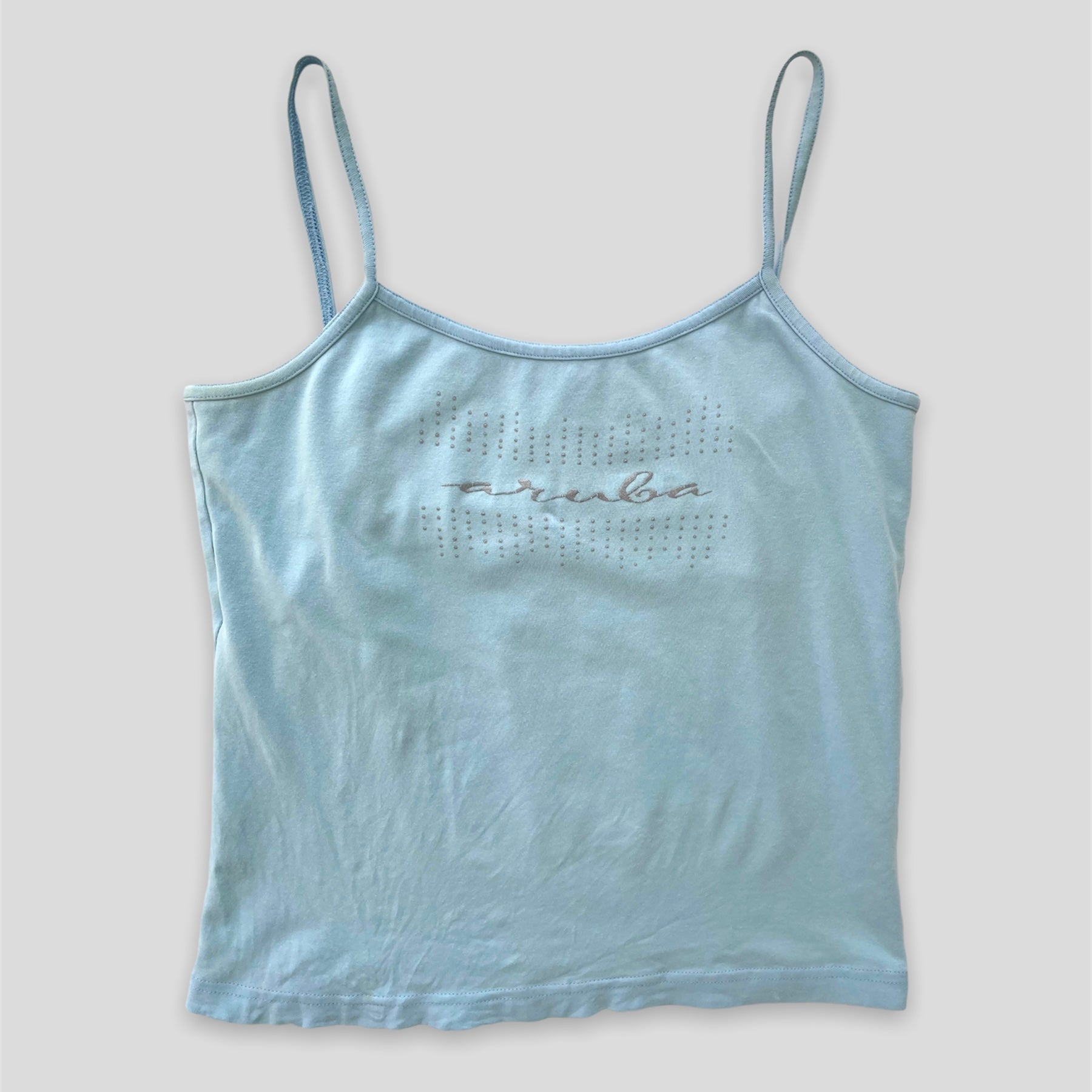 Baby Blue Aruba Cami Top - Zoehify 