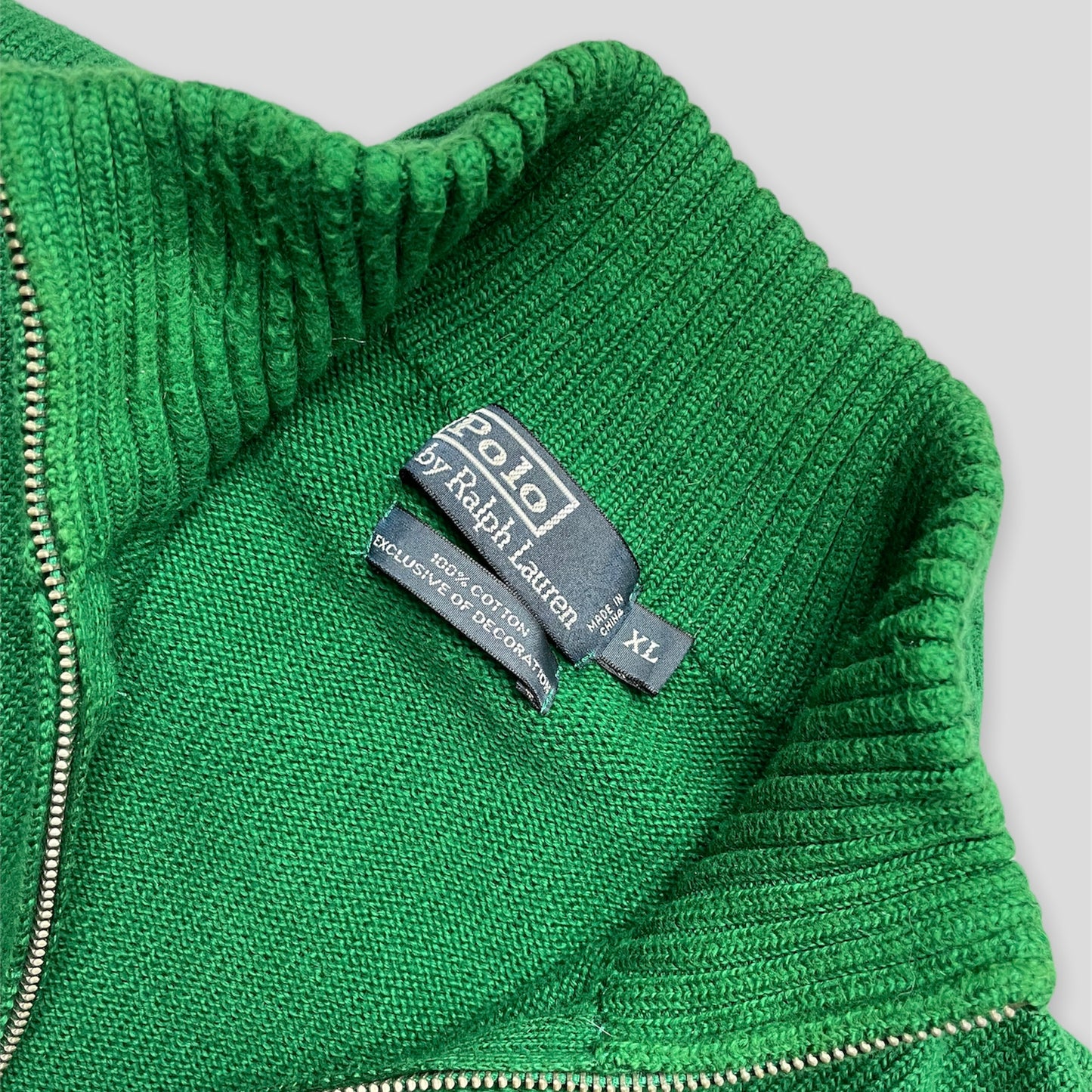 Green Ralph Lauren Quarter Zip - Zoehify 