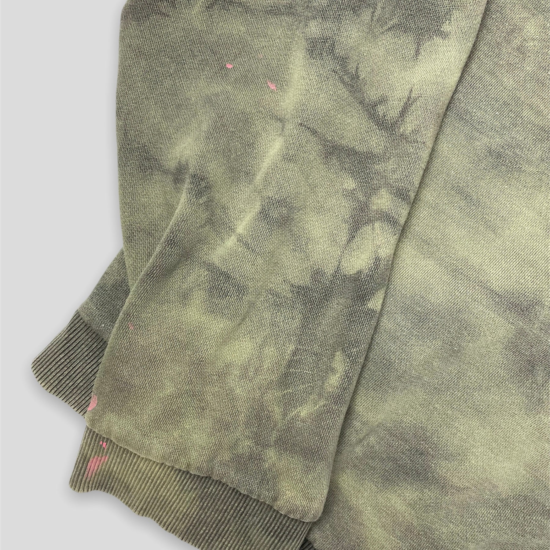 Urban Outfitters Army Green Tie Dye Hoodie - Zoehify 